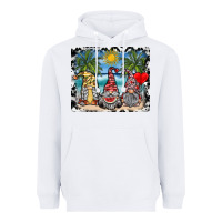 White summer gnome mousepad Heavyweight Hoodie - SublimationCraftShop