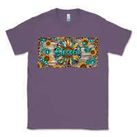 Lavender Blessed With Sunflower And Gemstone Classic Tee - RanaPortraitStore