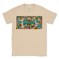 Mushroom Blessed With Sunflower And Gemstone Classic Tee - RanaPortraitStore
