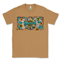 Toasted Coconut Blessed With Sunflower And Gemstone Classic Tee - RanaPortraitStore