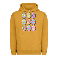 Pigment Peanut Butter vintage easter eggs Urban Hoodie - MaliasSmallBusiness