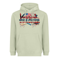 Matcha American Teacher 4th of July Heavyweight Hoodie - CowGirlArtShop