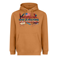 Meerkat American Teacher 4th of July Heavyweight Hoodie - CowGirlArtShop