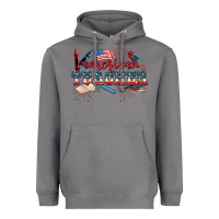 Storm American Teacher 4th of July Heavyweight Hoodie - CowGirlArtShop