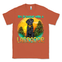 Copper life is better with a labrador Classic Tee - texasbilliewilder