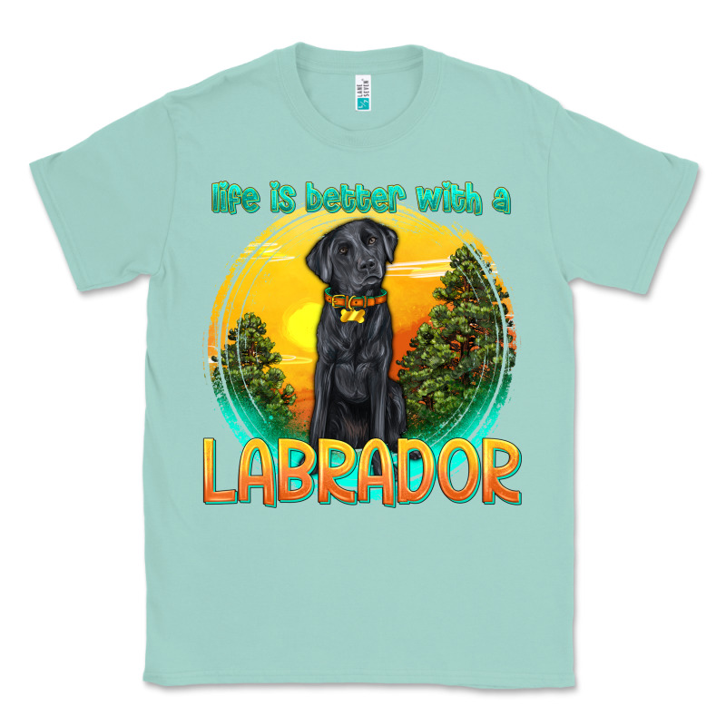 Life Is Better With A Labrador Classic Tee by texasbilliewilder | Teevron