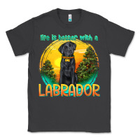 Smoke life is better with a labrador Classic Tee - texasbilliewilder