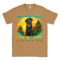 Toasted Coconut life is better with a labrador Classic Tee - texasbilliewilder
