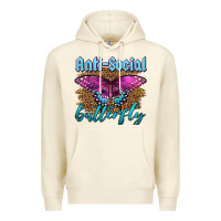 Sandshell Western Anti-Social Butterfly Premium Hoodie - LillyAllenDesigns