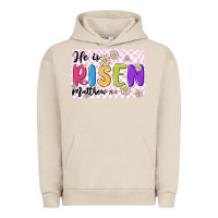 Pigment French Oak checkered risen Urban Hoodie - MaliasSmallBusiness