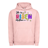 Pigment Salmon checkered risen Urban Hoodie - MaliasSmallBusiness
