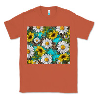 Copper Daisy and sunflower Classic Tee - RanaPortraitStore