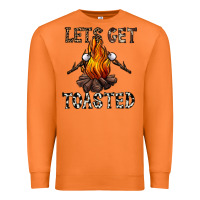 Carrot lets get toasted Premium Sweatshirt - CowhideDigitalArt