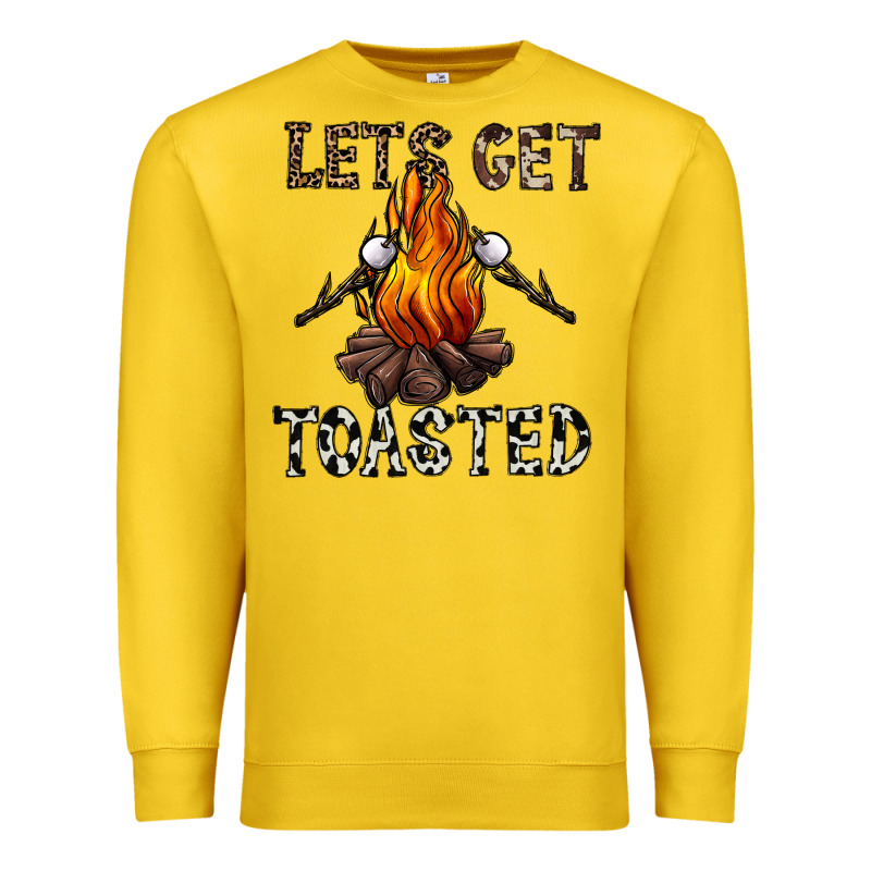 Lets Get Toasted Premium Sweatshirt by CowhideDigitalArt | Teevron