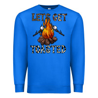 True Royal lets get toasted Premium Sweatshirt - CowhideDigitalArt