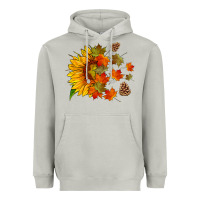 Moon Dust sunflower and autumn leaves Heavyweight Hoodie - HRA Design Shop