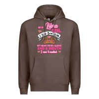 Coffee As A Libra Girl I Was Born With My Heart On My Sleeve And A Mouth Premium Hoodie - Jasminsmagicworld
