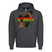 Smoke strong with glitter Zipper Hoodie - texasbilliewilder