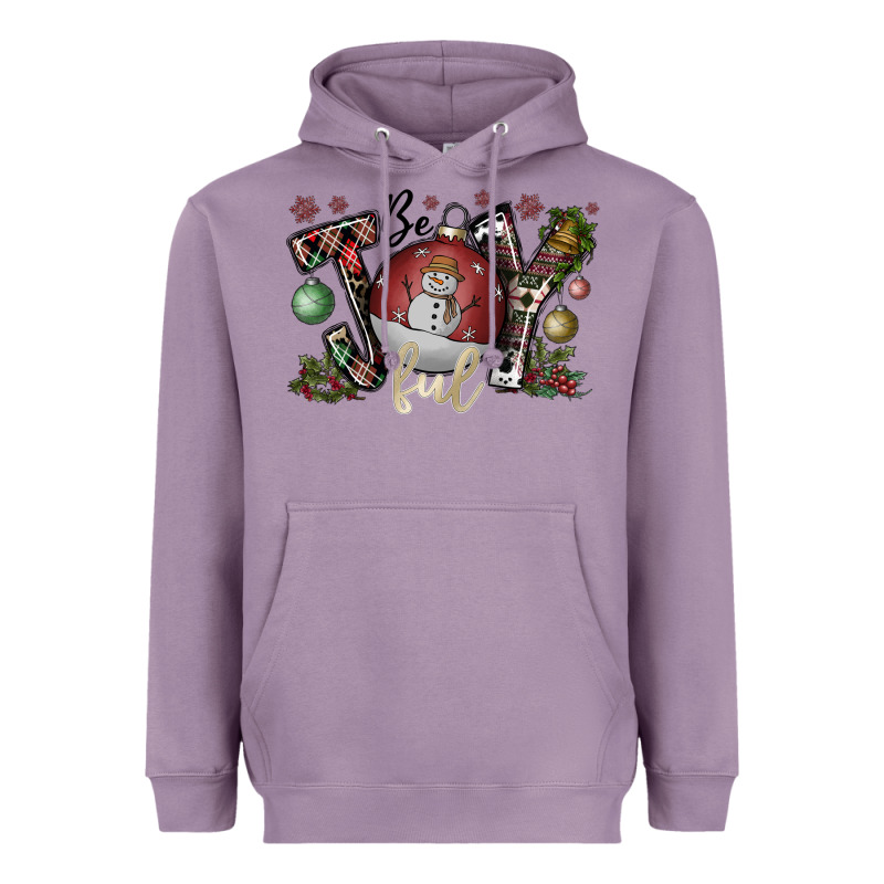 Be Joy Ful Heavyweight Hoodie by CowhideDigitalArt | Teevron