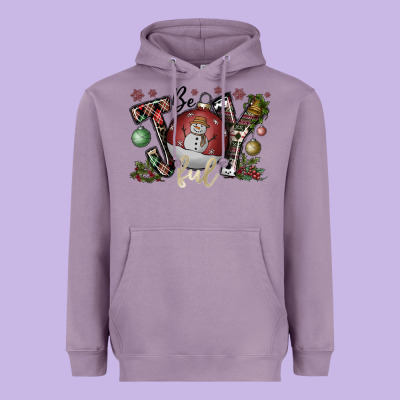 Be Joy Ful Heavyweight Hoodie Designed By Cowhidedigitalart
