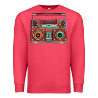 Cardinal Boombox Premium Sweatshirt - FaDigitalArtStudio