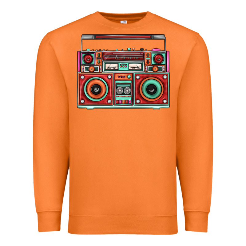 Boombox Premium Sweatshirt by FaDigitalArtStudio | Teevron