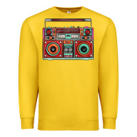 Lemon Boombox Premium Sweatshirt - FaDigitalArtStudio