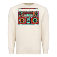 Sandshell Boombox Premium Sweatshirt - FaDigitalArtStudio