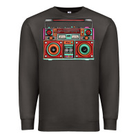 Smoke Boombox Premium Sweatshirt - FaDigitalArtStudio