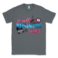 Charcoal Heather small business badass Classic Tee - texasbilliewilder