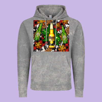 Beer Bottles With Golden Snow Vintage Hoodie Designed By Adodesignshop
