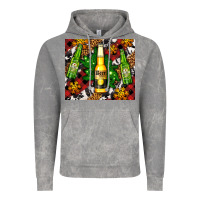 Cloud Rock beer bottles with golden snow Vintage Hoodie - AdoDesignShop