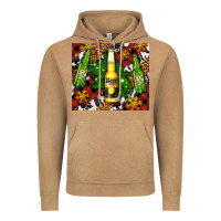 Vintage Camel beer bottles with golden snow Vintage Hoodie - AdoDesignShop