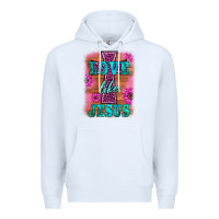 White love like jesus Premium Hoodie - BarkalooDesign