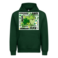 Forest Green st patricks day Urban Hoodie - MaliasSmallBusiness