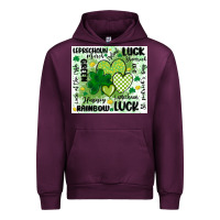 Mauve Wine st patricks day Urban Hoodie - MaliasSmallBusiness