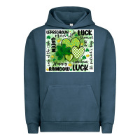 Pigment Midnight Navy st patricks day Urban Hoodie - MaliasSmallBusiness