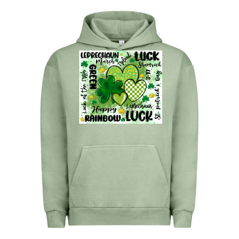 St Patricks Day Urban Hoodie by MaliasSmallBusiness | Teevron