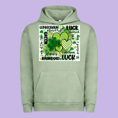 St Patricks Day Urban Hoodie Designed By Maliassmallbusiness