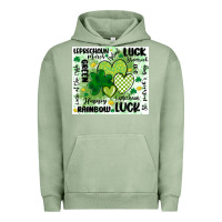 Pigment Oil Green st patricks day Urban Hoodie - MaliasSmallBusiness