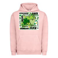 Pigment Salmon st patricks day Urban Hoodie - MaliasSmallBusiness