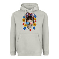 Moon Dust American mom skull Heavyweight Hoodie - Neo Western