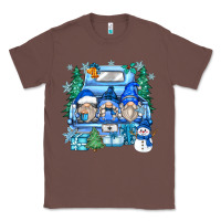 Chestnut snowman gnome truck Classic Tee - Zillion Design Studio