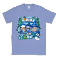 Colony Blue snowman gnome truck Classic Tee - Zillion Design Studio