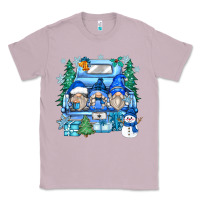 Lilac snowman gnome truck Classic Tee - Zillion Design Studio