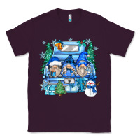 Plum snowman gnome truck Classic Tee - Zillion Design Studio