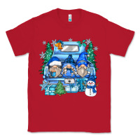Red snowman gnome truck Classic Tee - Zillion Design Studio