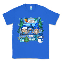 True Royal snowman gnome truck Classic Tee - Zillion Design Studio