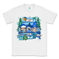 White snowman gnome truck Classic Tee - Zillion Design Studio