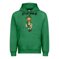 Emerald let's get lucked up Urban Hoodie - MaliasSmallBusiness